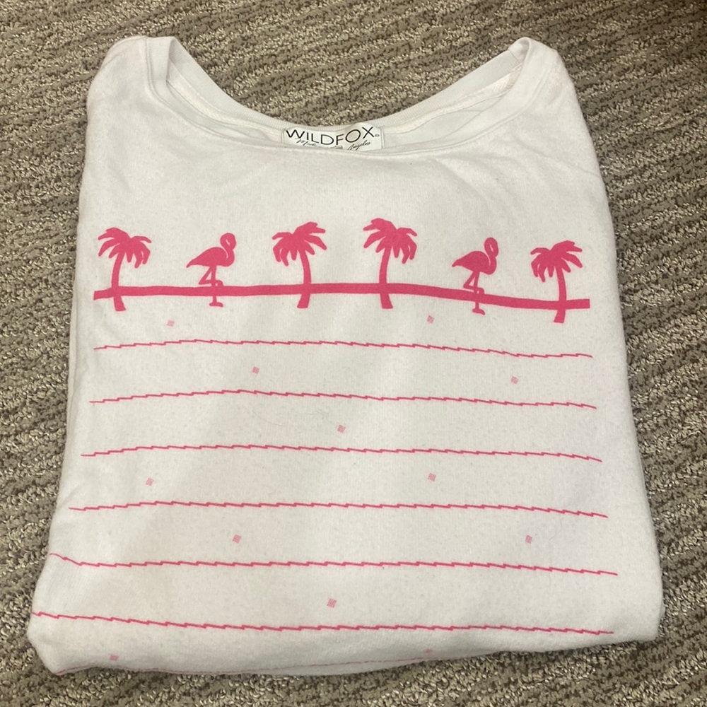 Wildfox long sleeve super soft sweater sz L